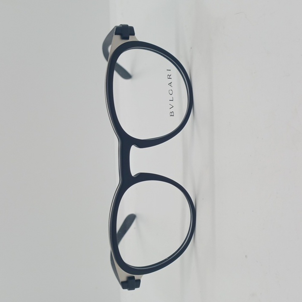 NWOT RX-ABLE BVLGARI 1115 EYEGLASS FRAMES MATTE BLACK/SILVER